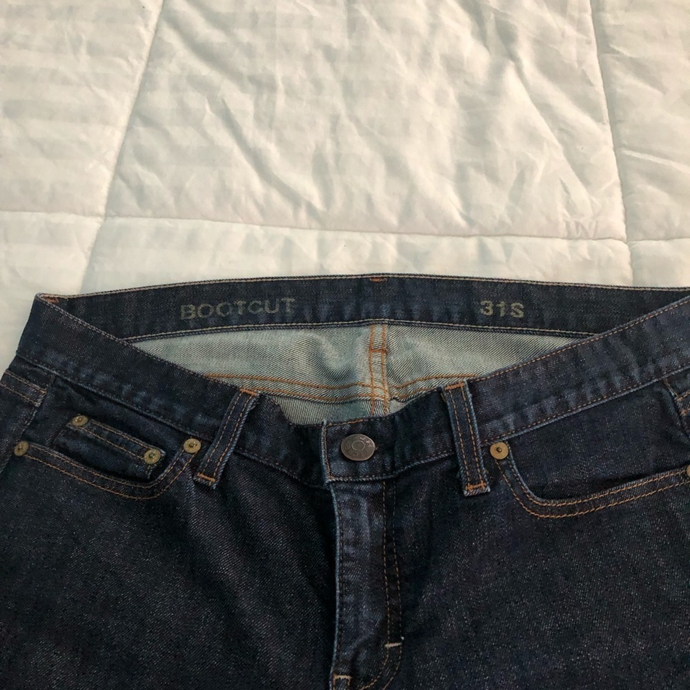J Crew Jeans, dark wash 31S